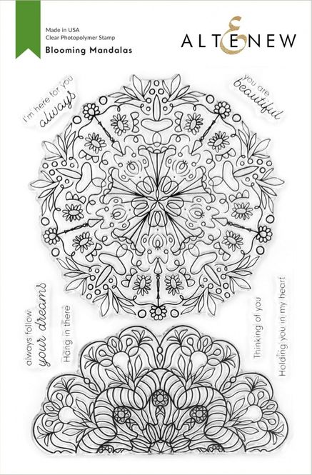 Hovedbilde Blooming Mandalas Stamp Set 