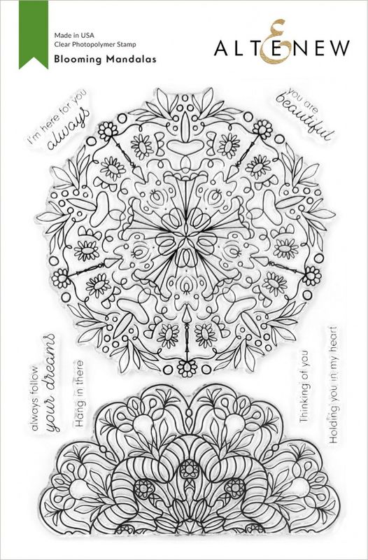 Blooming Mandalas Stamp Set 