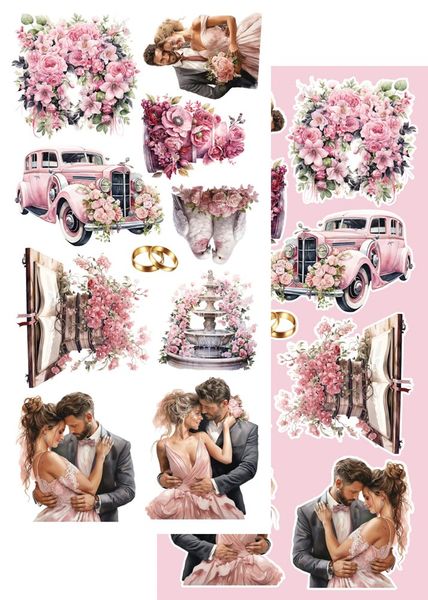 Alchemy of Art Extras to Cut-  Beautiful memories – 30,5&times;15 cm