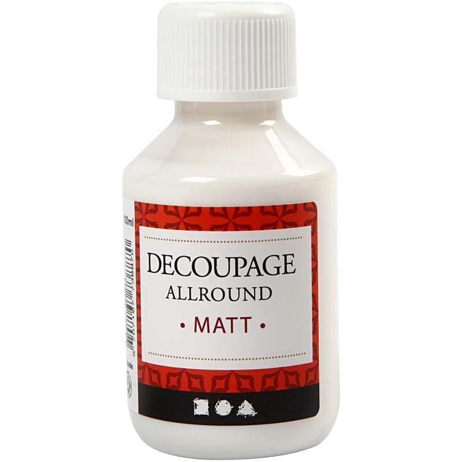 Hovedbilde Decoupagelakk, Matt, 100 ml