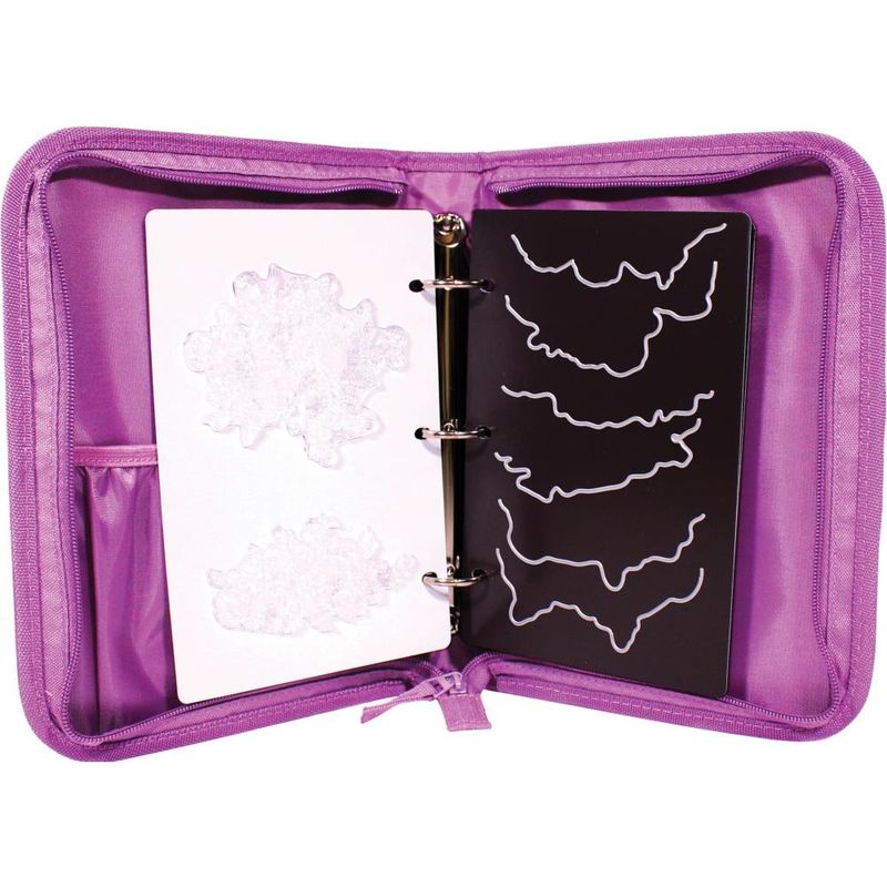 Crafter's Companion Stamp & Die Storage Folder Small, Purple