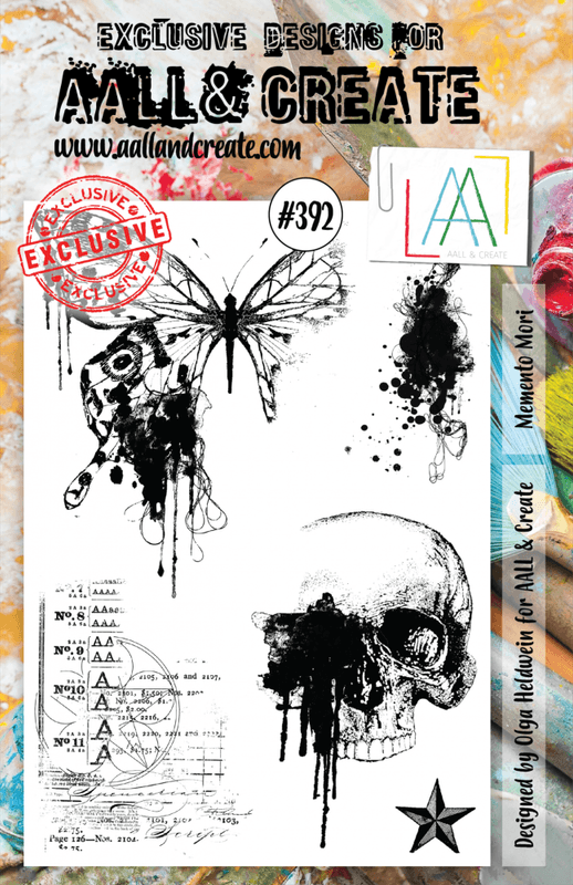#392 - A5 STAMPS - Memento mori