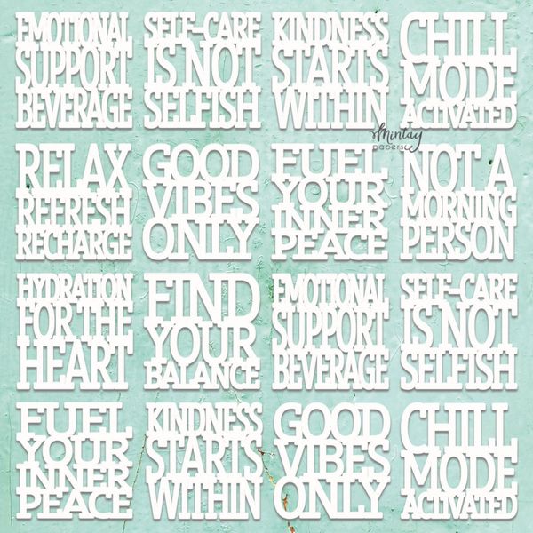 Chippies Decor 12x12 Inch Selfcare