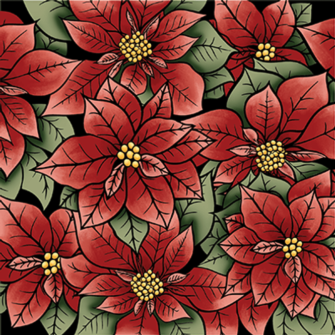 Hovedbilde Poinsettia clear stamp