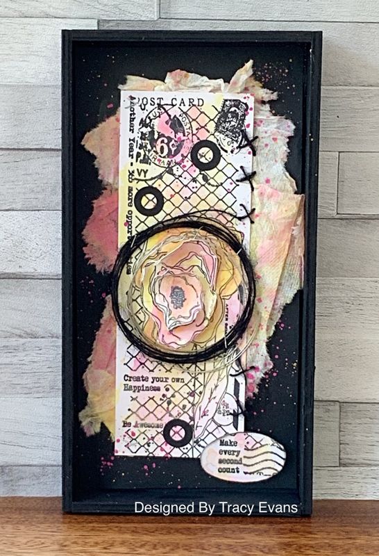 Aall & create #205 border stamp