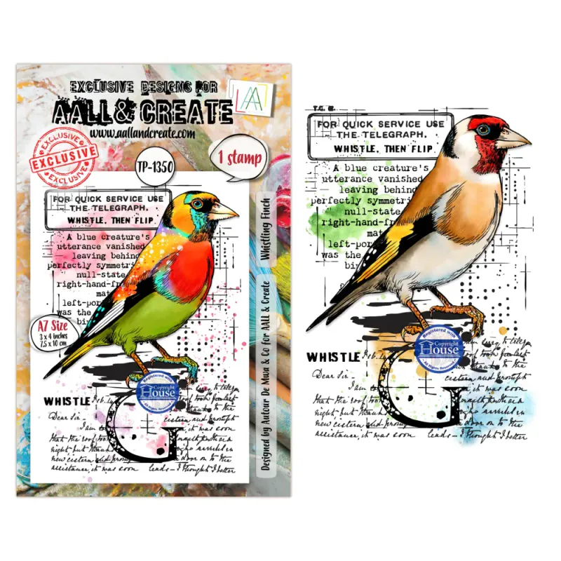 TP-1350 - A7 - WHISTLING FINCH