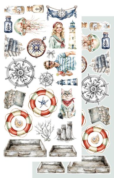 Alchemy of Art Extras to Cut Ocean Blue - 10X – 30,5&times;15 cm