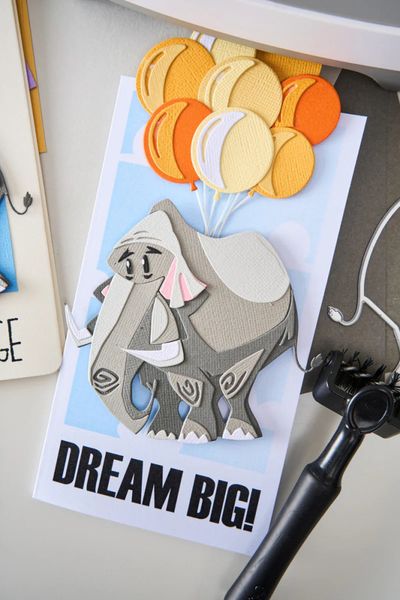 Thinlits Mini Colorize Die Clarence (11pcs) by Tim Holtz