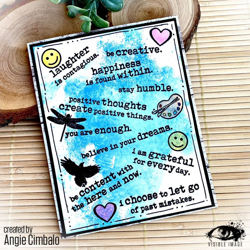 Affirmations A6 Stamp Set 