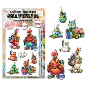 Hovedbilde TP-1494 - A6 STAMP SET - ...
