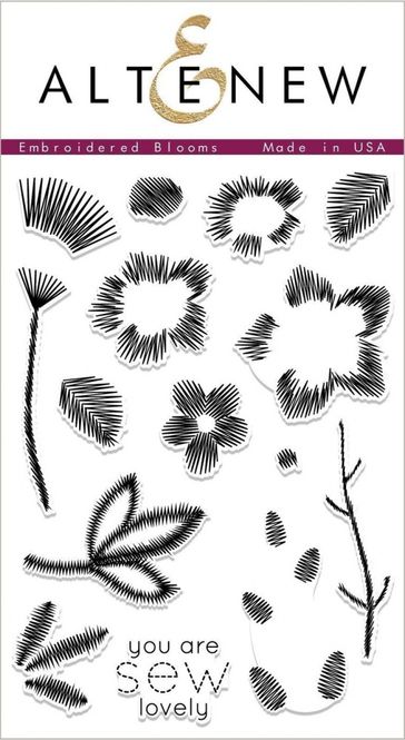 Hovedbilde Embroidered Blooms Stamp Set