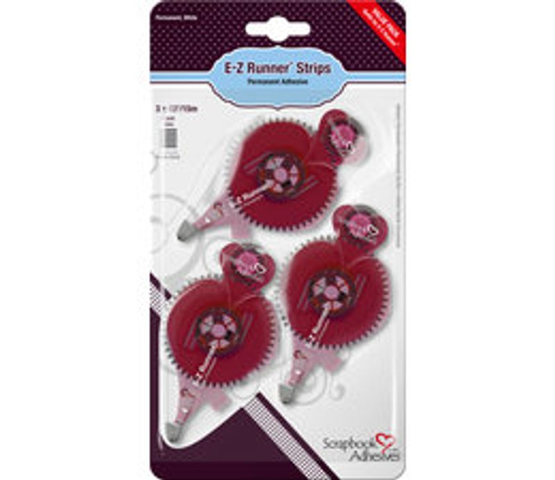 Scrapbook Adhesives E-Z Runner Strips Refill Value Pack (3pcs) 