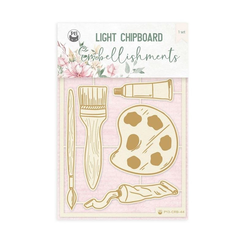 Let Your Creativity Bloom #01- Chipboard 