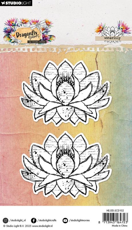 Dragonfly Dreams Stamp & Die Waterlily 