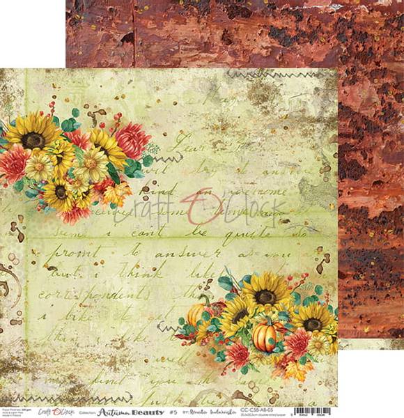 AUTUMN BEAUTY - A SET OF PAPERS - 8X8