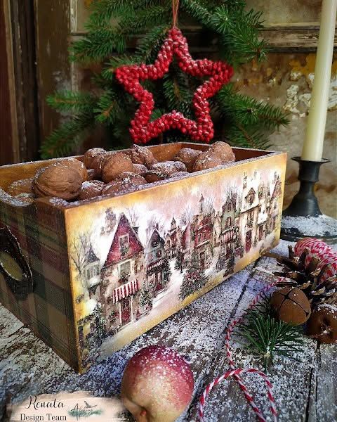 Fabric inscriptions - The Magic of December