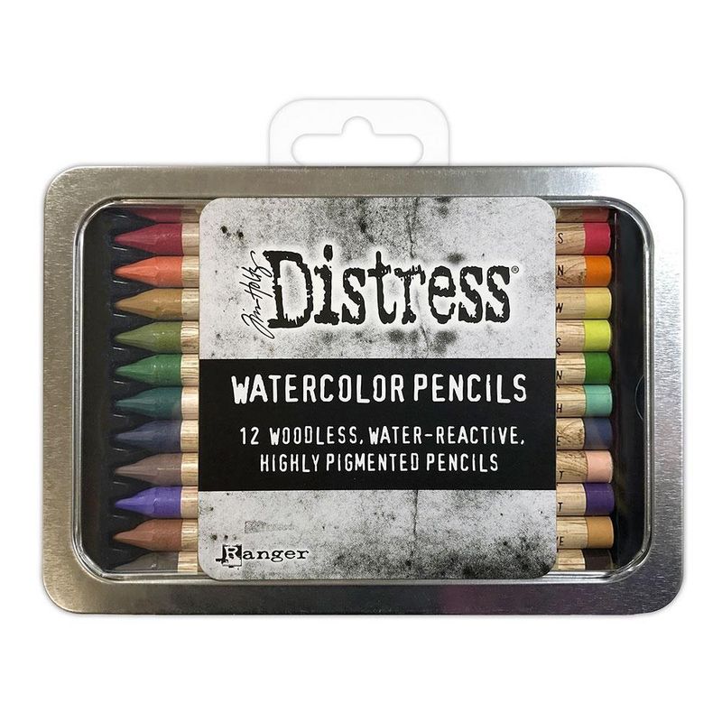 Distress Watercolor Pencil - set 4