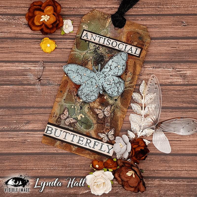 Antisocial Butterfly A6 Stamp Set 