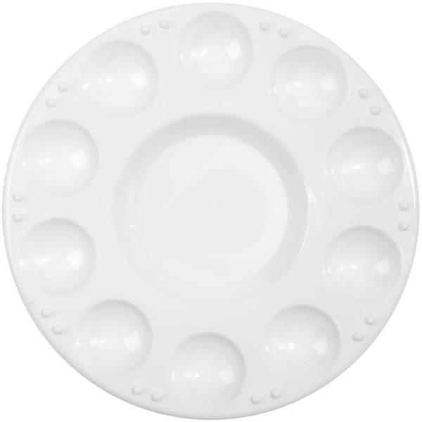 Cousin DIY Plastic Palette 7" Round 10 Cavity