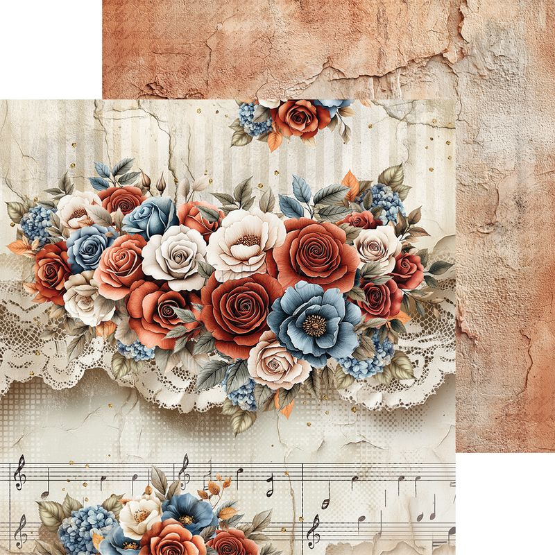 TIMELESS GRACE - a set of papers 15,25x15,25cm
