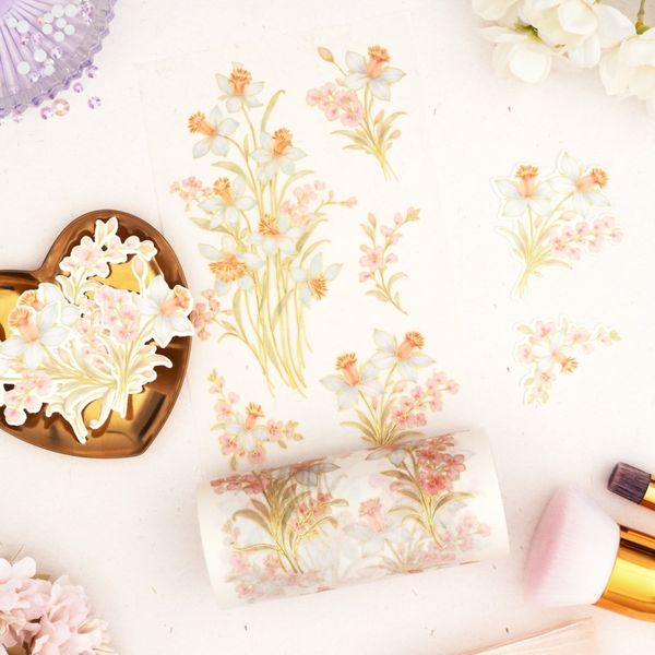 Whispering Daffodils - Washi Tape 