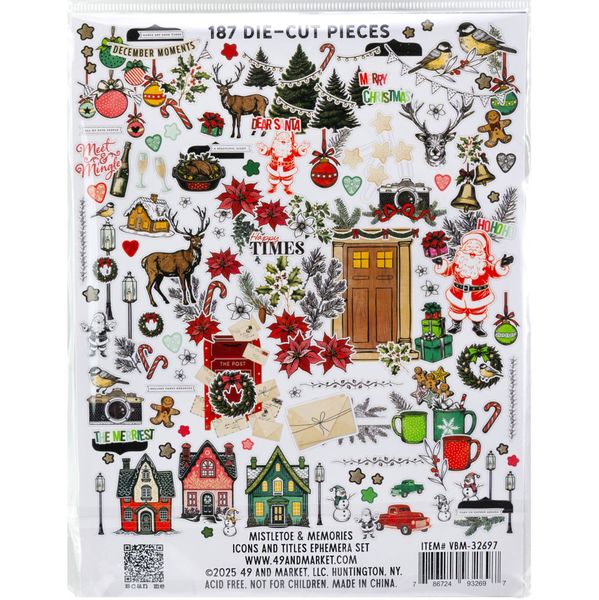 Mistletoe And Memories - Die-Cuts Icons