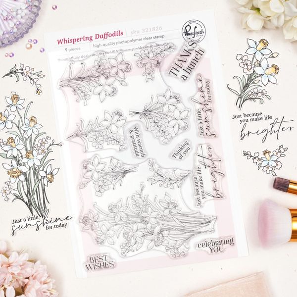 Whispering Daffodils - Stamp 