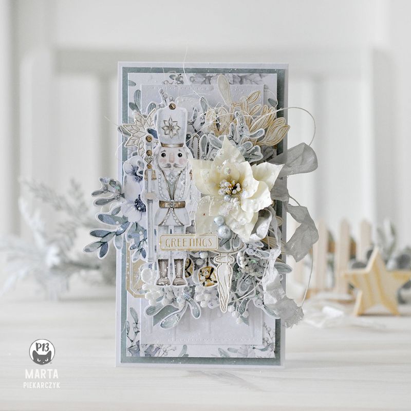 LIGHT CHIPBOARD EMBELLISHMENTS CHRISTMAS CHARM 05