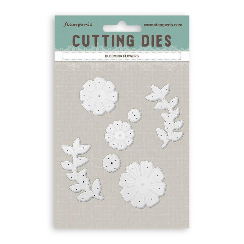 All Around A6 Cutting Dies Blooming Flowers 