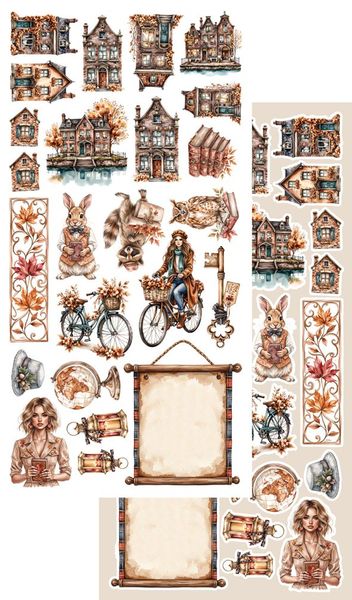 Alchemy of Art Extras to Cut Lovely Autumn – 30,5&times;15 cm