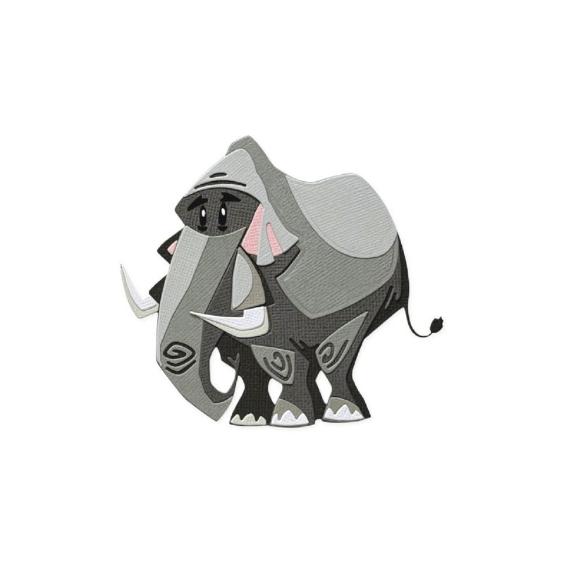 Thinlits Mini Colorize Die Clarence (11pcs) by Tim Holtz