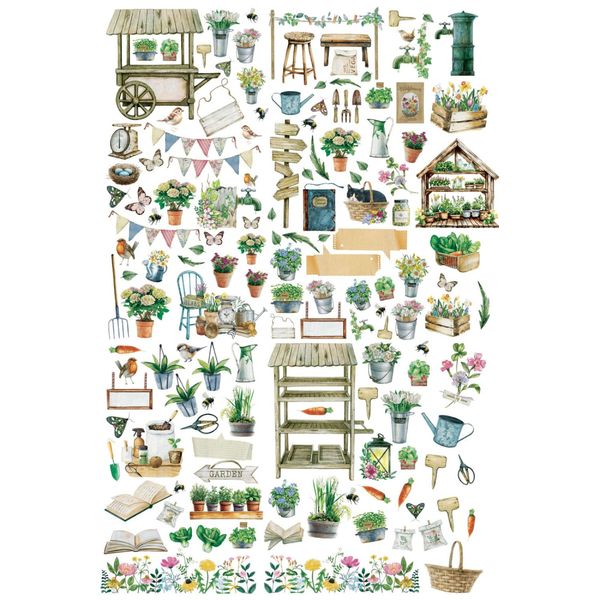 From the garden -  Elements Laser Cut Outs