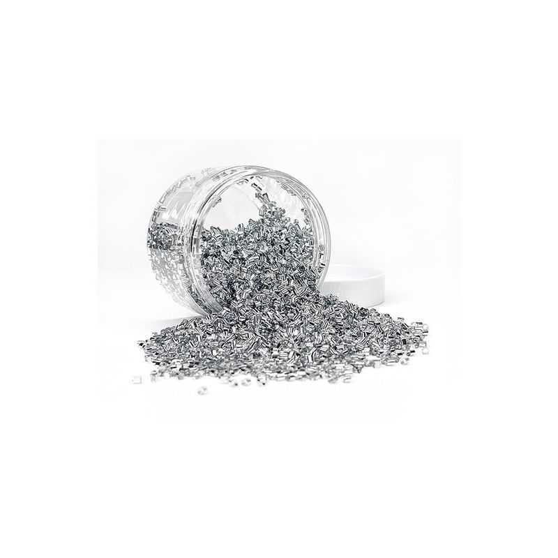 Picket Fence Shaker Garnish - Metallic Silver