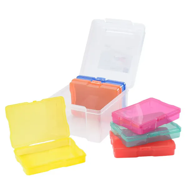 Colourful Storage Box with 6 Cases