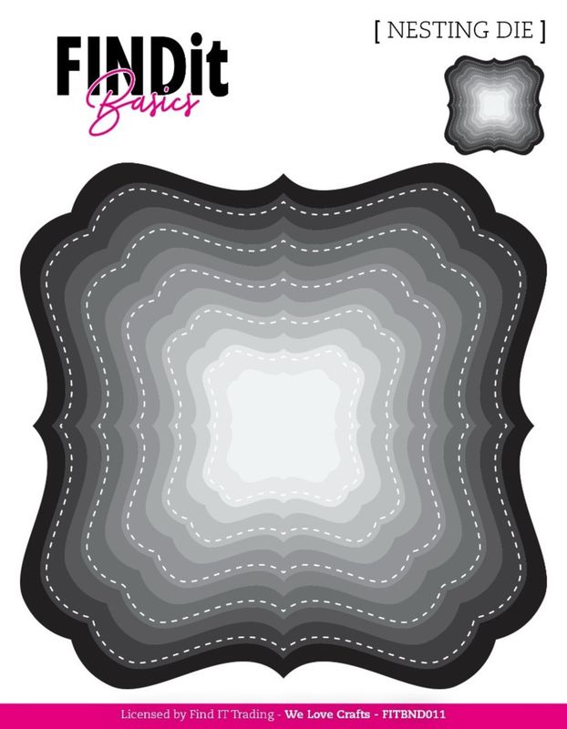 Nesting Dies Deco Squares (FITBND011)