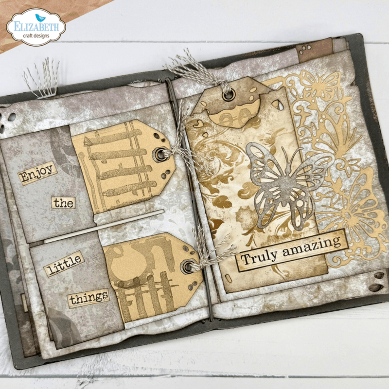 Hello You! Die Split Tag Pocket Page