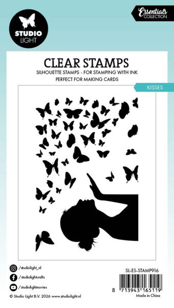 Kisses Essentials Clear Stamps
