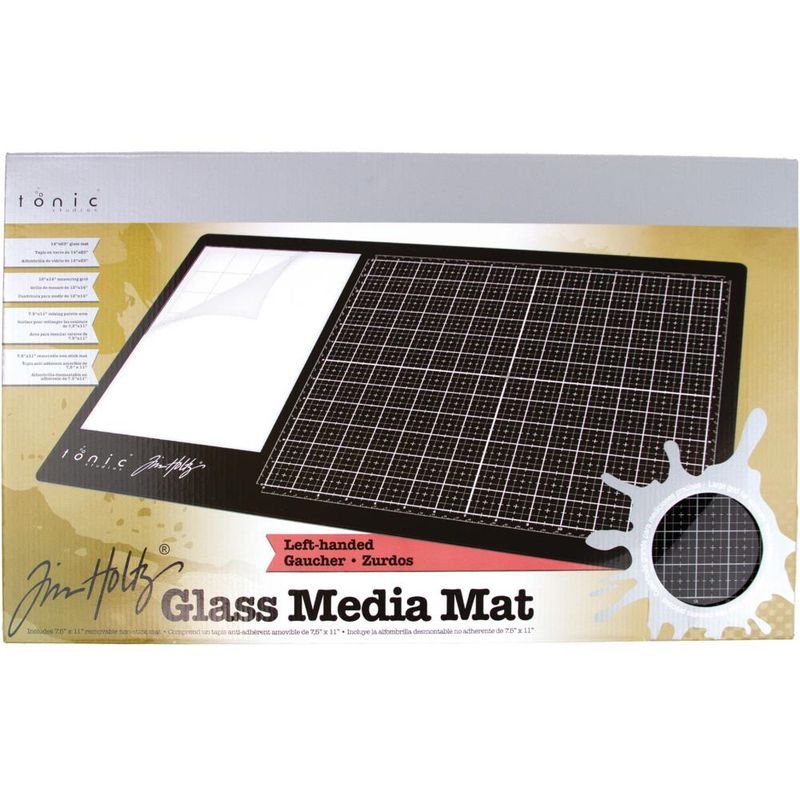 Tim Holtz Glass Media Mat - Lefty
