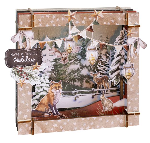 Festive Forest A4 Die-cut Designer Paper Pad
