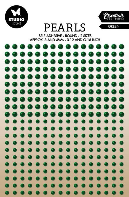 Hovedbilde Pearls Self-adhesive Green 