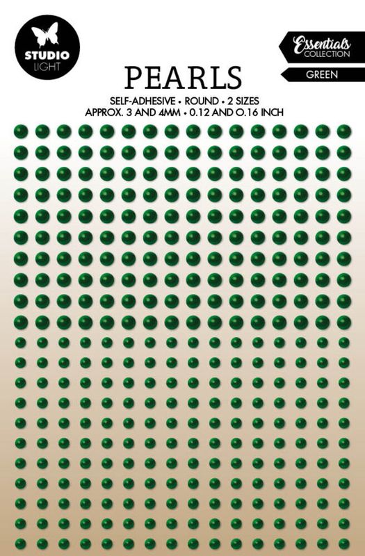 Pearls Self-adhesive Green 