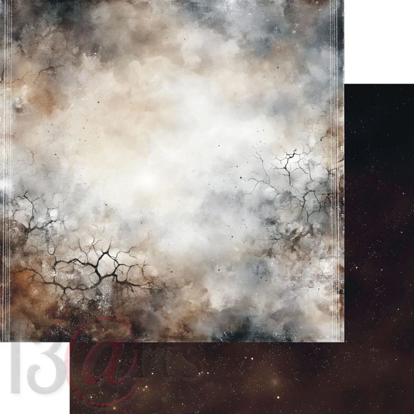 Paper pad 6"x6" GRUNGY WINTER