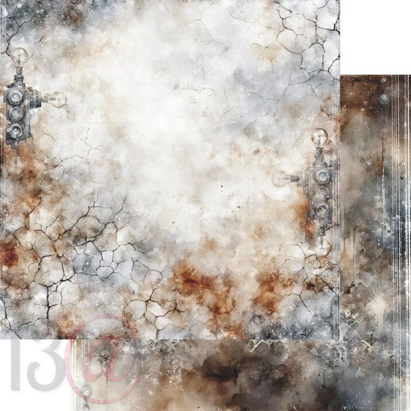 Paper pad 6"x6" GRUNGY WINTER