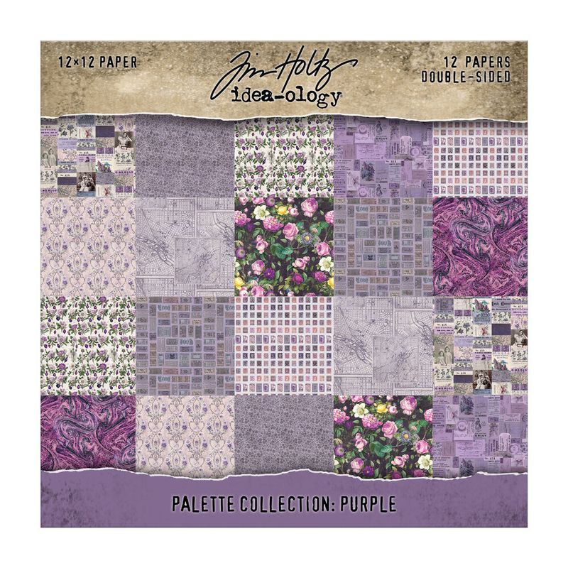 Palette Collection 12x12 Inch Purple