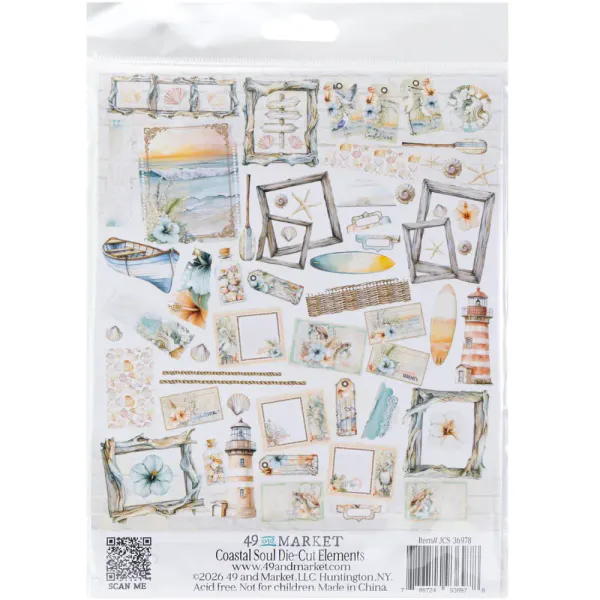 Coastal Soul Die-Cut Elements