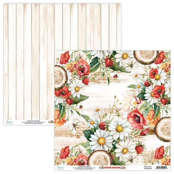 Summer Highlands 12x12 Inch Scrapbooking Paper Set 