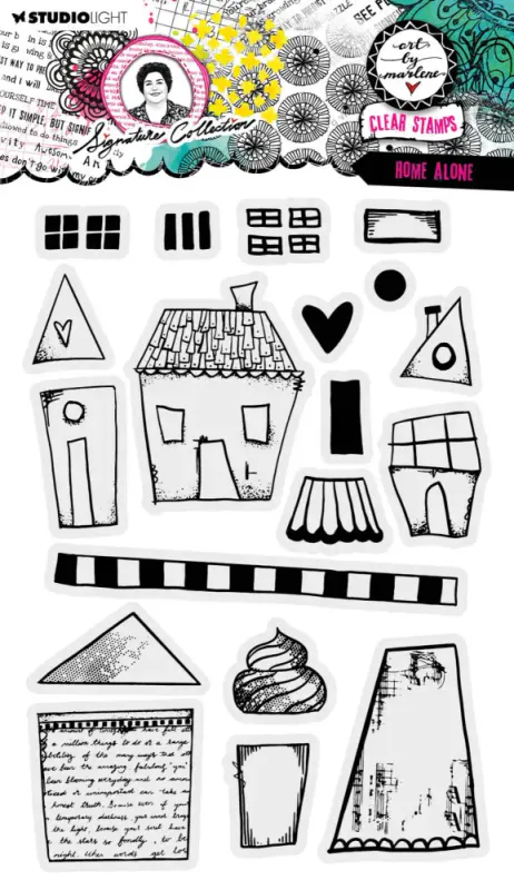 Signature Collection Clear Stamp Home Alone 
