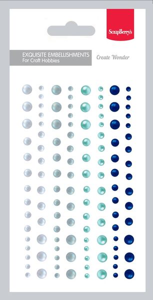 Adhesive halfpearls set 10