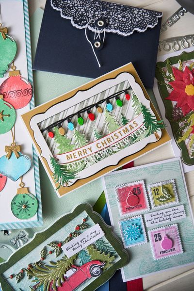 Clear Stamps by 49 and Market Candy Stripes (2pcs) 