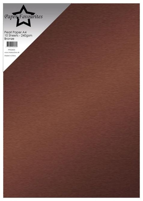 Hovedbilde Pearl Paper A4 Bronze 240gsm ...